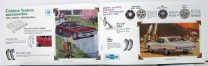 1968 Chevrolet Chevy II & Nova Custom Feature Accessories Sales Brochure Orig