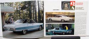 1968 Chevrolet Full Line Q&A Luxury Sport Sedans Wagons Sales Brochure Original