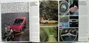 1968 Chevrolet Corvair & Monza Color Sales Folder Original