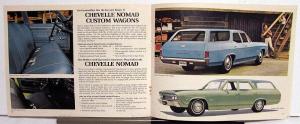1968 Chevy Impala Caprice Belair Biscayne Malibu Chevelle Nomad Wagon Brochure R