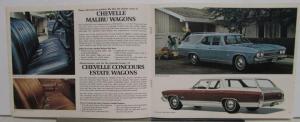 1968 Chevy Impala Caprice Belair Biscayne Malibu Chevelle Nomad Wagon Brochure R