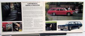 1968 Chevy Impala Caprice Belair Biscayne Malibu Chevelle Nomad Wagon Brochure