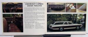 1968 Chevy Impala Caprice Belair Biscayne Malibu Chevelle Nomad Wagon Brochure