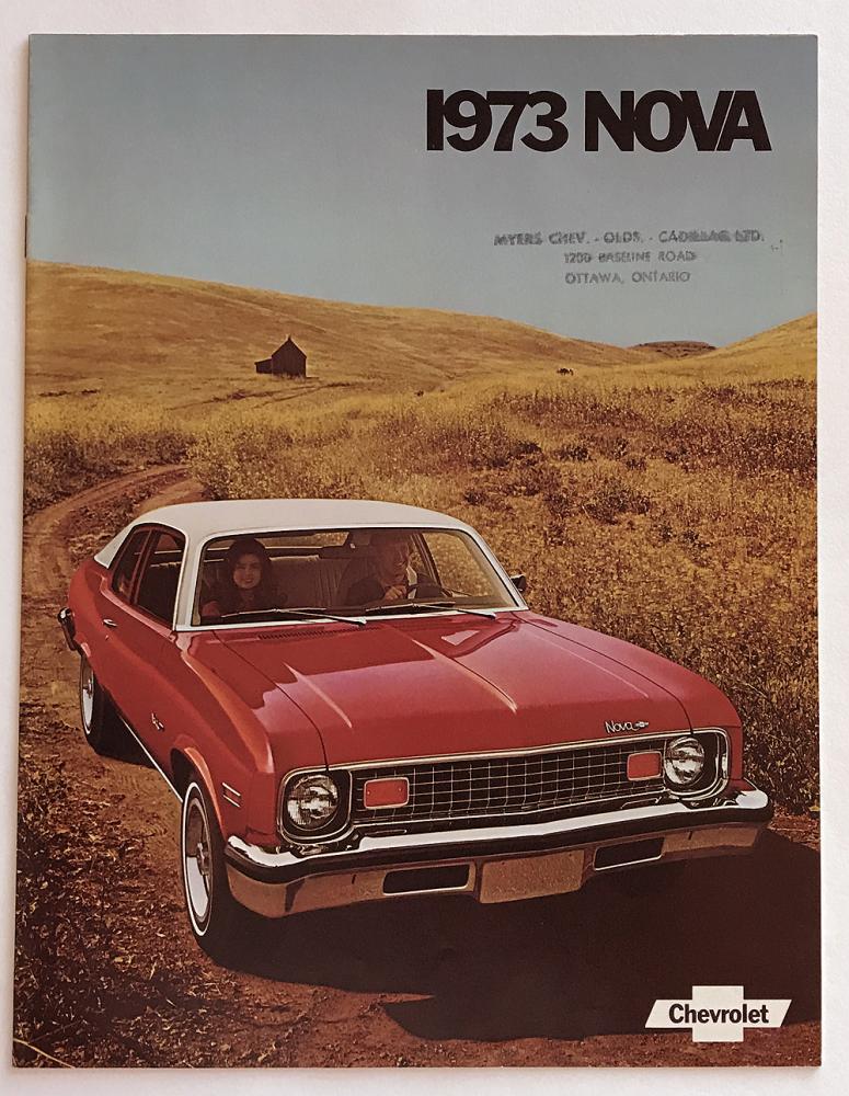 1973 Chevrolet Nova Canadian Sales Brochure