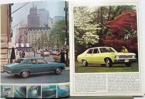 1968 Chevrolet Chevy II Nova & SS Color Sales Brochure Original