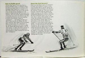 1969 1970 Chevrolet Camaro Skiing With Jean Claude Killy Sales Folder Original