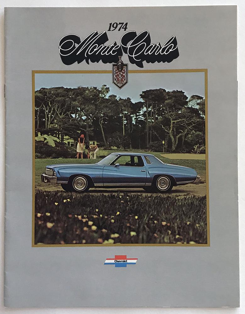 1974 Chevrolet Monte Carlo Canadian Sales Brochure