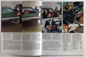 1974 Chevrolet Wagons Chevelle Vega Suburban Blazer Sportvan Canadian Brochure