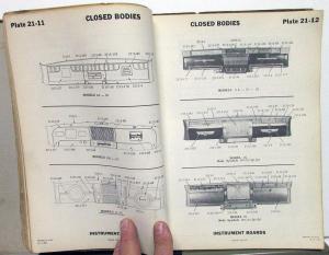 1936-46 Studebaker Dealer Body Parts Catalog Book Sixes Eights Numbers Original