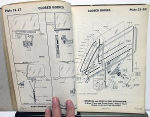 1936-46 Studebaker Dealer Body Parts Catalog Book Sixes Eights Numbers Original