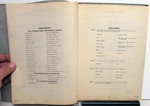 1941 Studebaker Dealer Master Body Parts Catalog Book Sixes And Eights Original