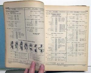 1929-40 Studebaker Dealer Master Chassis Parts Catalog Book All Eights Original