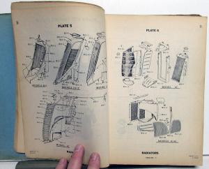 1929-40 Studebaker Dealer Master Chassis Parts Catalog Book All Eights Original