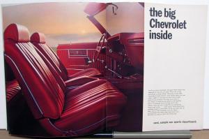 1969 Chevrolet Full Line Chevelle Corvette Nova Camaro Sales Brochure Original