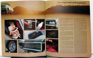 1969 Chevrolet Caprice Impala SS 427 Belair Biscayne Color Sales Brochure Orig