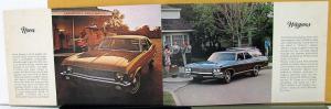 1970 Chevy Caprice Impala Monte Carlo Chevelle Nova Wagon Match Up Sale Brochure