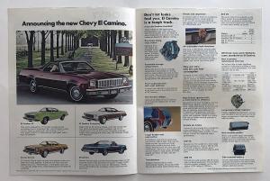 1975 Chevrolet El Camino Canadian Sales Brochure