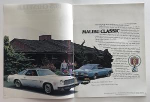 1975 Chevrolet Chevelle Canadian Sales Brochure