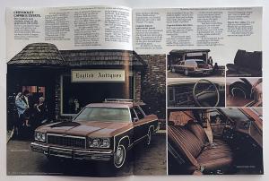 1975 Chevrolet Wagons Caprice Impala Bel Air Biscayne Canadian Sales Brochure