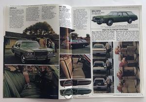 1975 Chevrolet Wagons Caprice Impala Bel Air Biscayne Canadian Sales Brochure