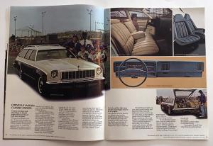 1975 Chevrolet Wagons Caprice Impala Bel Air Biscayne Canadian Sales Brochure