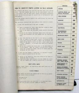 1947-53 Studebaker Dealer Wholesale Parts Catalog Book Service Guide Original