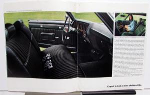 1970 Chevrolet Monte Carlo Color Sales Brochure Original D78774