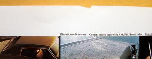 1970 Chevrolet Monte Carlo Color Sales Brochure Original D78774