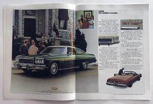 1975 Chevrolet Caprice Impala Bel Air Biscayne Canadian Sales Brochure