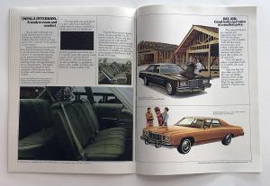 1975 Chevrolet Caprice Impala Bel Air Biscayne Canadian Sales Brochure