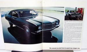 1970 Chevrolet Monte Carlo Color Sales Brochure Original Revision 1
