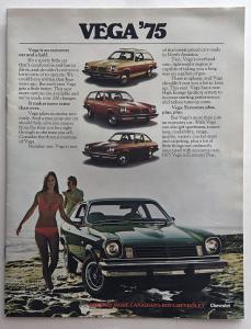 1975 Chevrolet Vega Canadian Sales Brochure