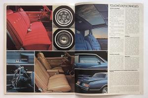 1978 Chevrolet Monte Carlo Canadian Sales Brochure In French Text