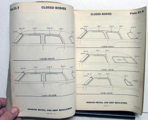1951-52 Studebaker Dealer Body Parts Catalog Book Champion 6 Commander 8 Orig