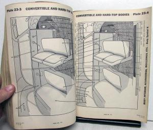 1951-52 Studebaker Dealer Body Parts Catalog Book Champion 6 Commander 8 Orig