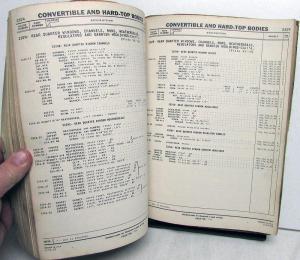 1951-52 Studebaker Dealer Body Parts Catalog Book Champion 6 Commander 8 Orig