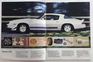 1979 Chevrolet Camaro Canadian Sales Brochure