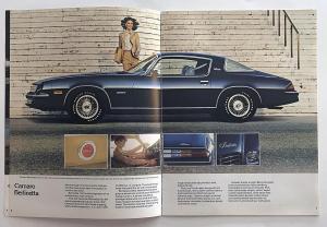 1979 Chevrolet Camaro Canadian Sales Brochure