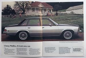 1979 Chevrolet Malibu Canadian Sales Brochure
