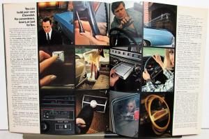1970 BIG Chevrolets Caprice Impala Bel Air Color Sales Brochure Rev 1 Original