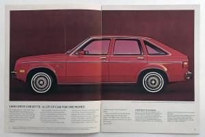 1980 Chevrolet Chevette Canadian Sales Brochure