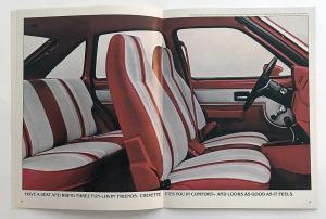 1980 Chevrolet Chevette Canadian Sales Brochure