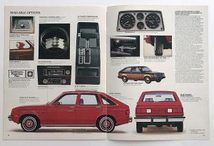 1980 Chevrolet Chevette Canadian Sales Brochure