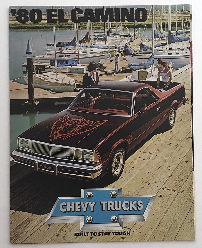 1980 Chevrolet Truck El Camino Canadian Sales Folder