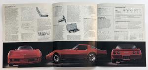 1980 Chevrolet Corvette Canadian Sales Folder