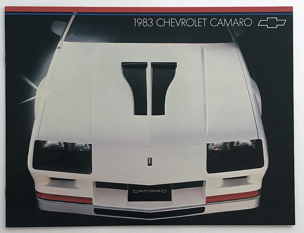 1983 Chevrolet Camaro Canadian Sales Brochure