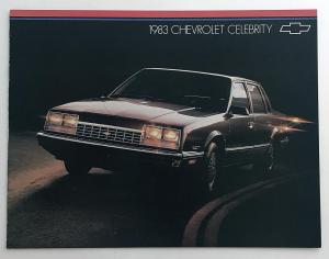 1983 Chevrolet Celebrity Canadian Sales Brochure