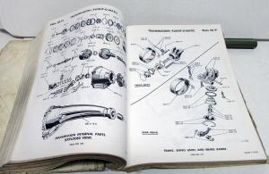 1955-58 Studebaker 1957-58 Packard Dealer Chassis Parts Catalog Book Orig