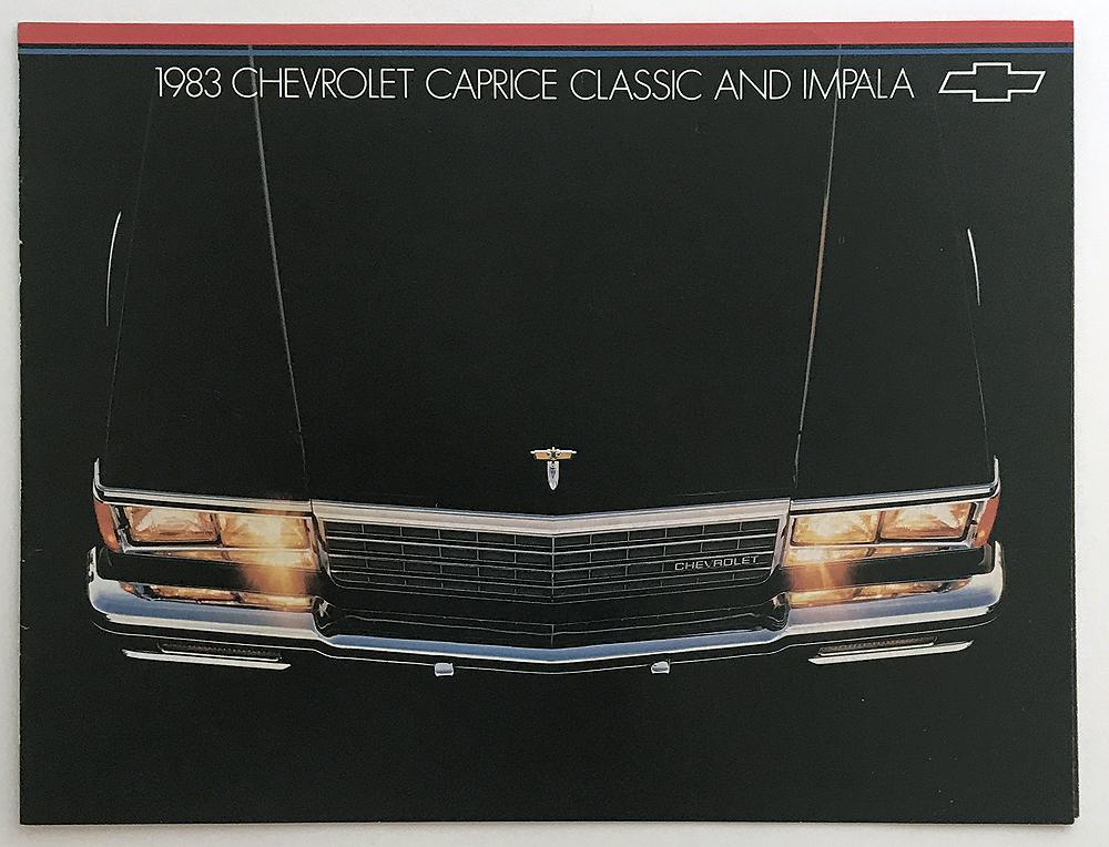 1983 Chevrolet Caprice Classic and Impala Canadian Sales Brochure