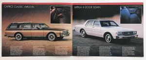1983 Chevrolet Caprice Classic and Impala Canadian Sales Brochure